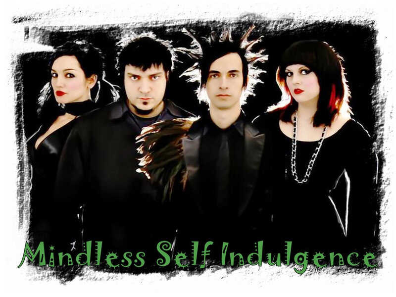 Band with Four Members — Black