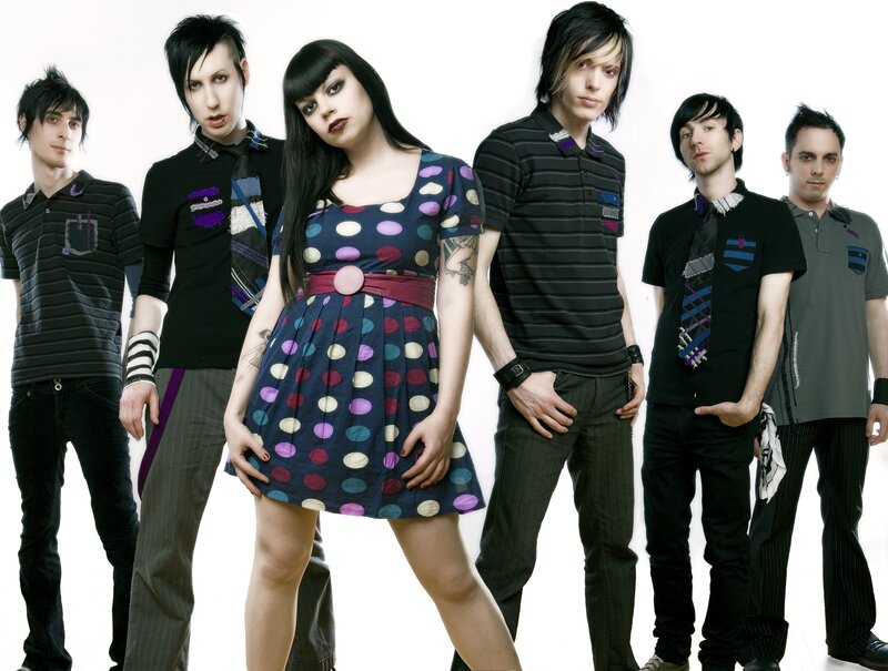 band with goth style members
