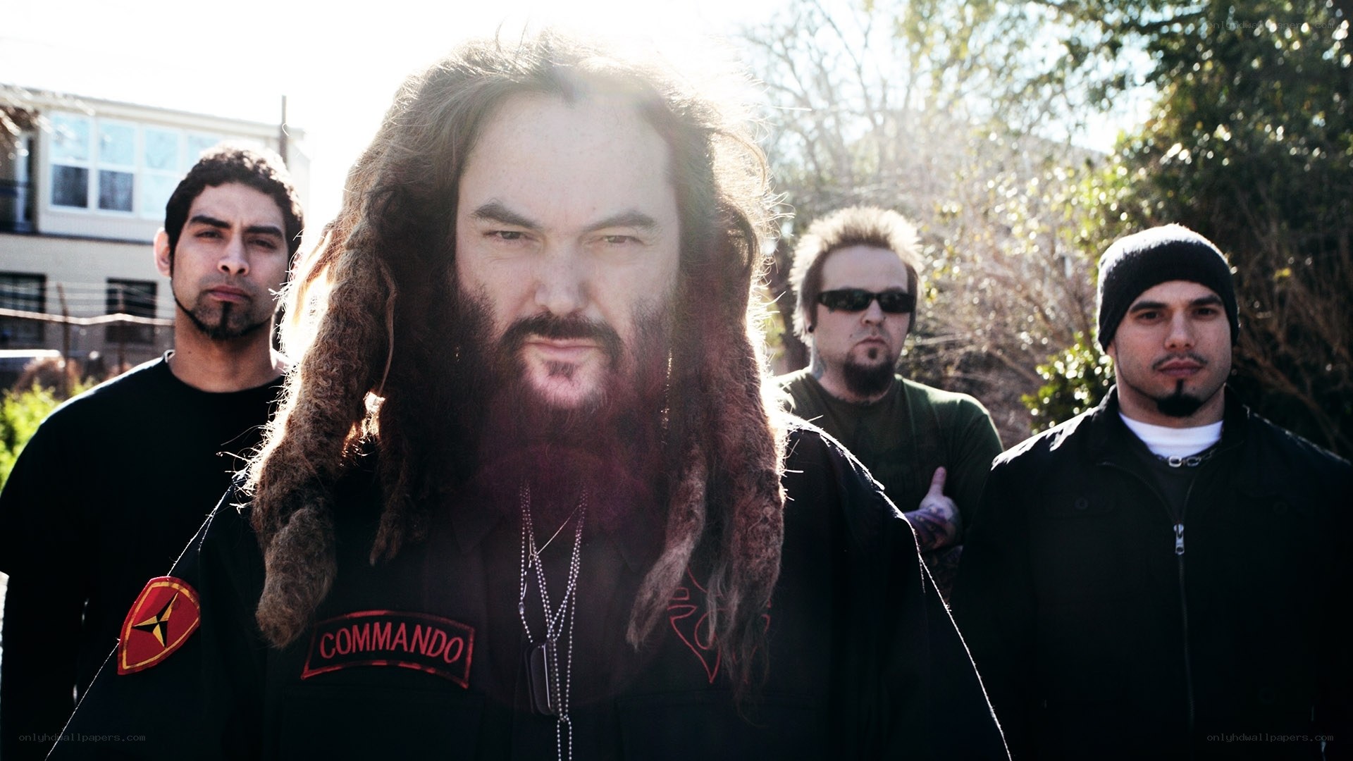 band with long-haired member