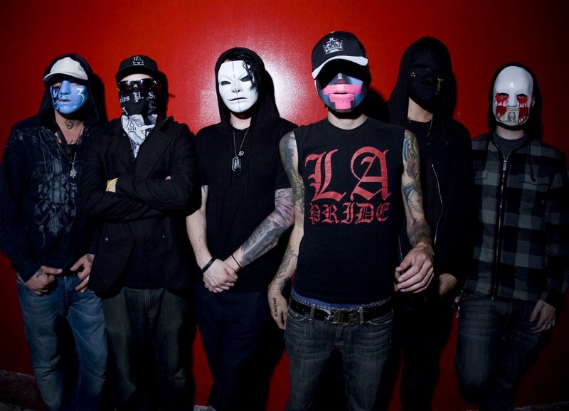 band with masked members