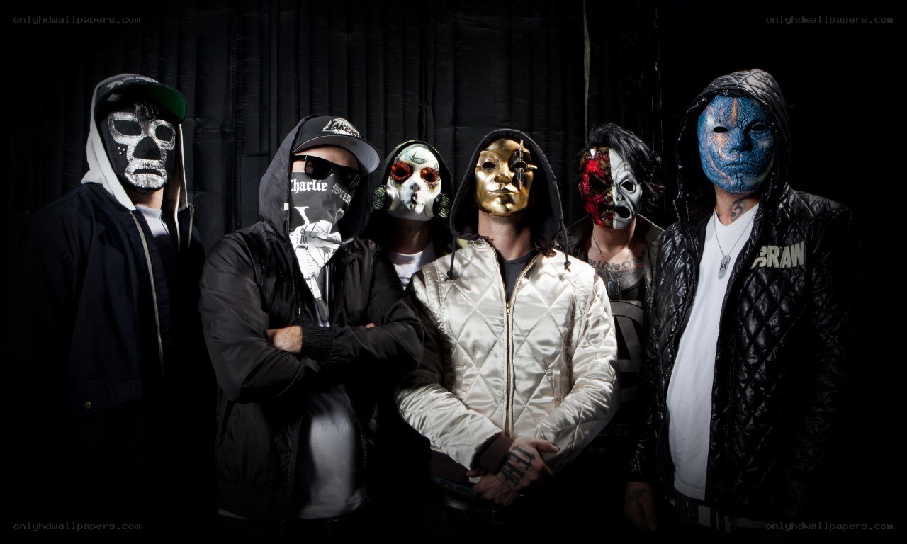 band with masked members