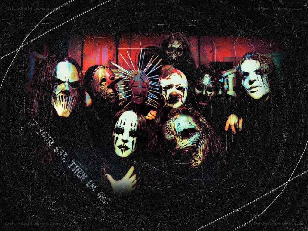 band with masks and makeup