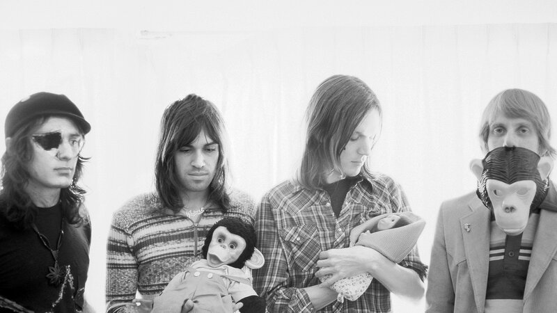 band with monkey masks