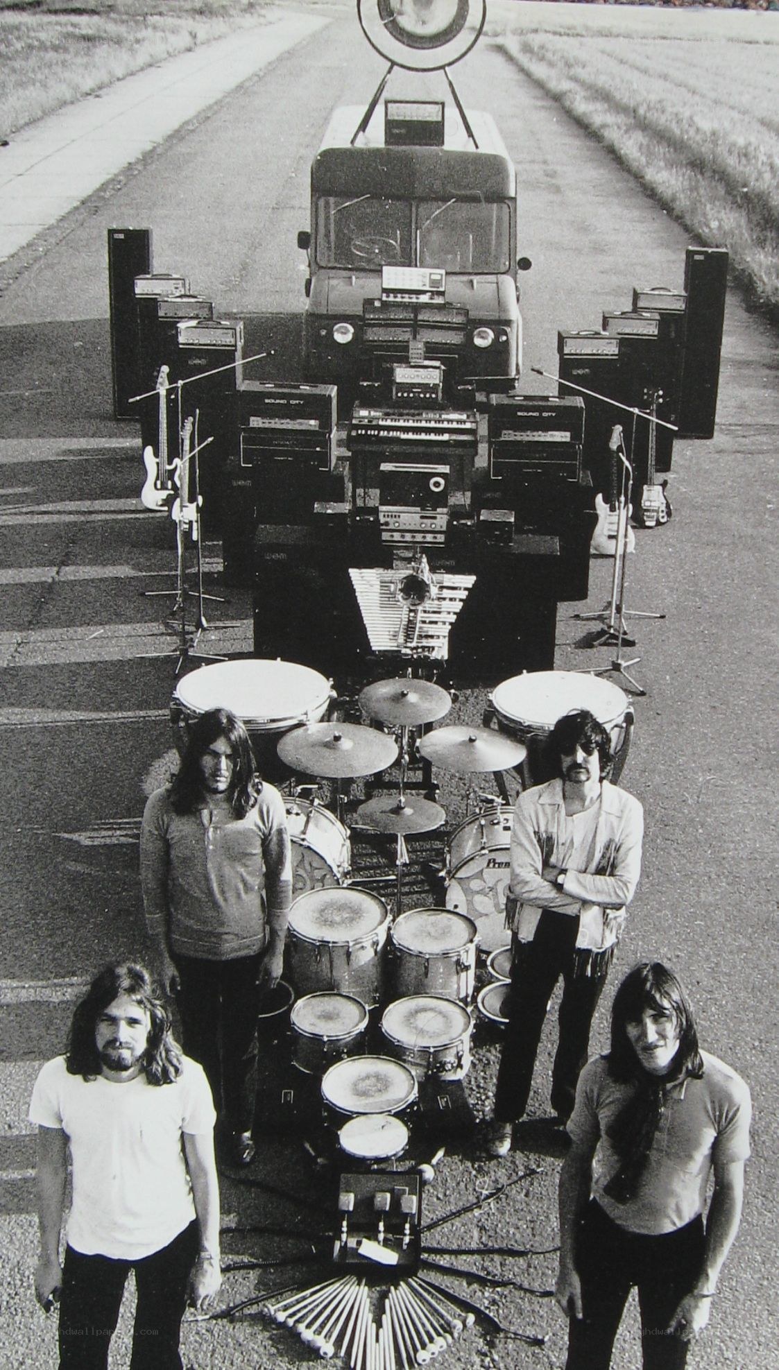 band with musical instruments