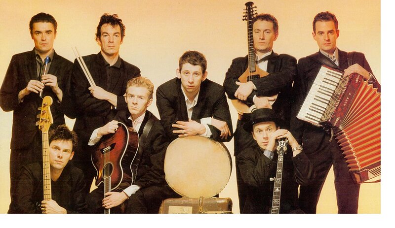 Band with Musical Instruments — Black