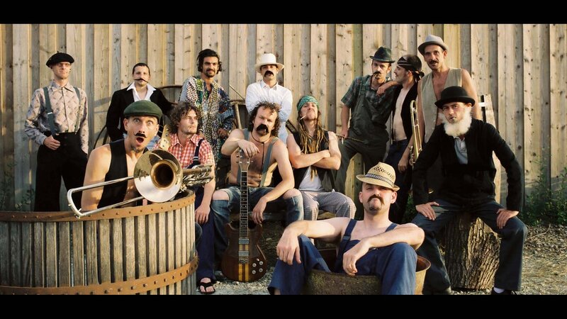 band with musical instruments