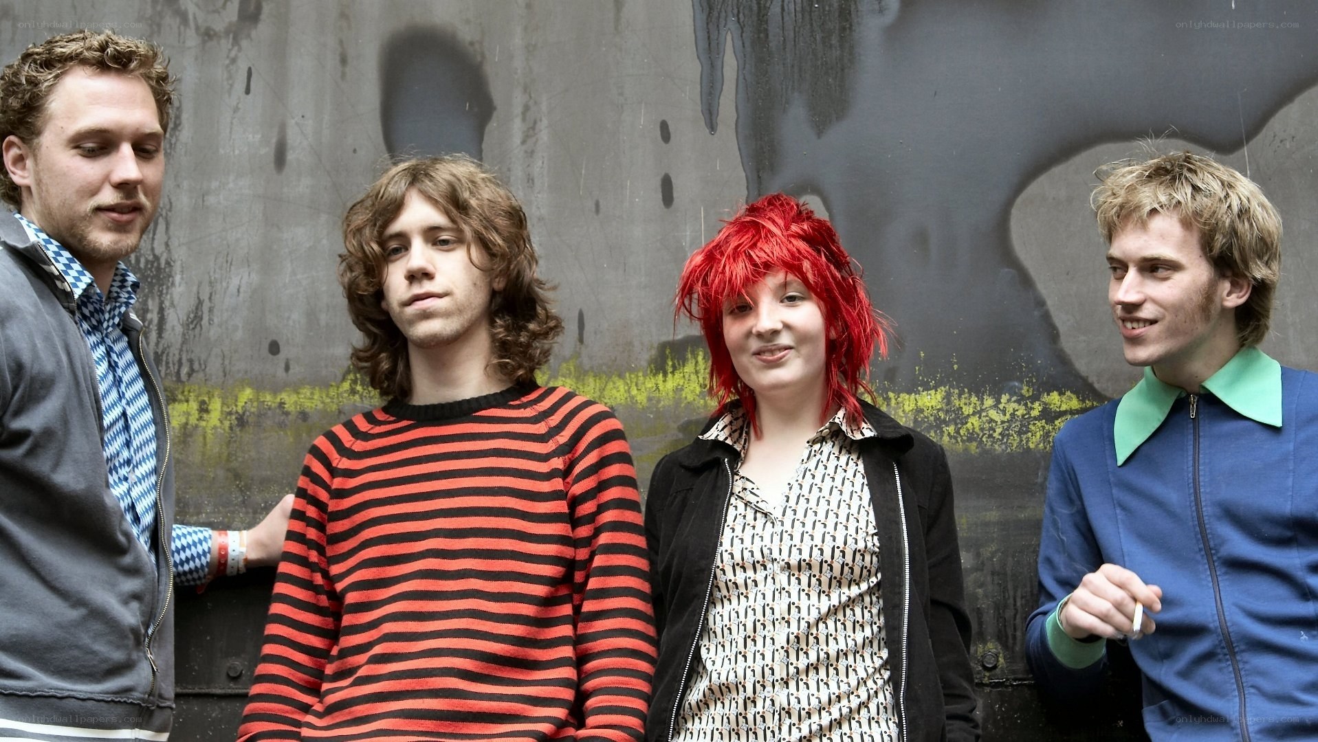band with red-haired member