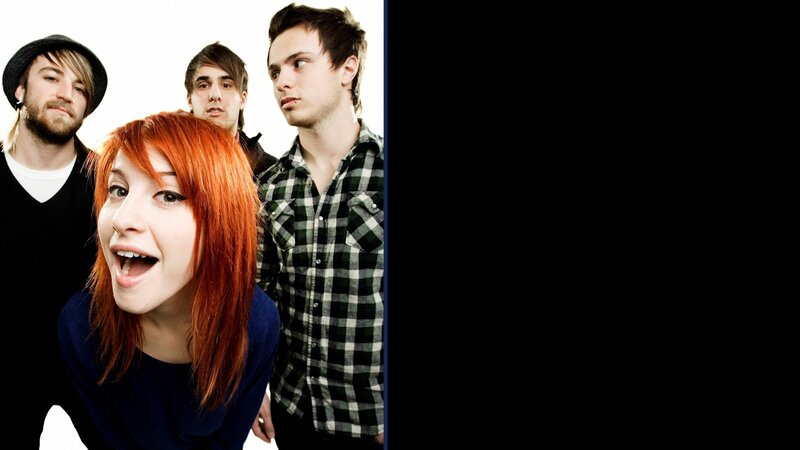band with red-haired woman