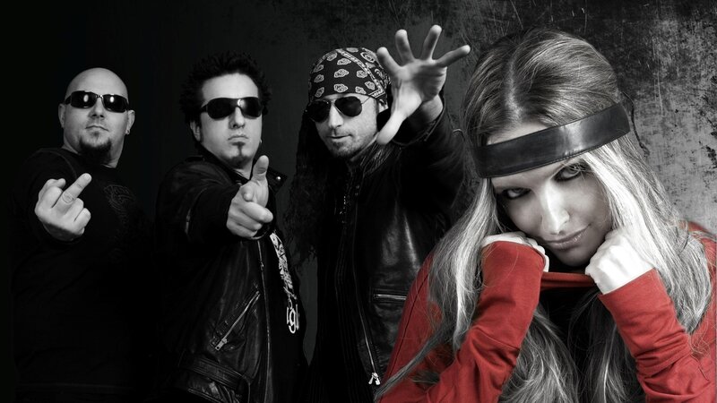 band with red jacket