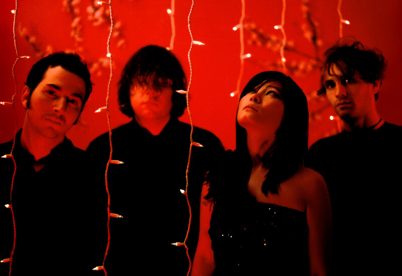 band with red lights