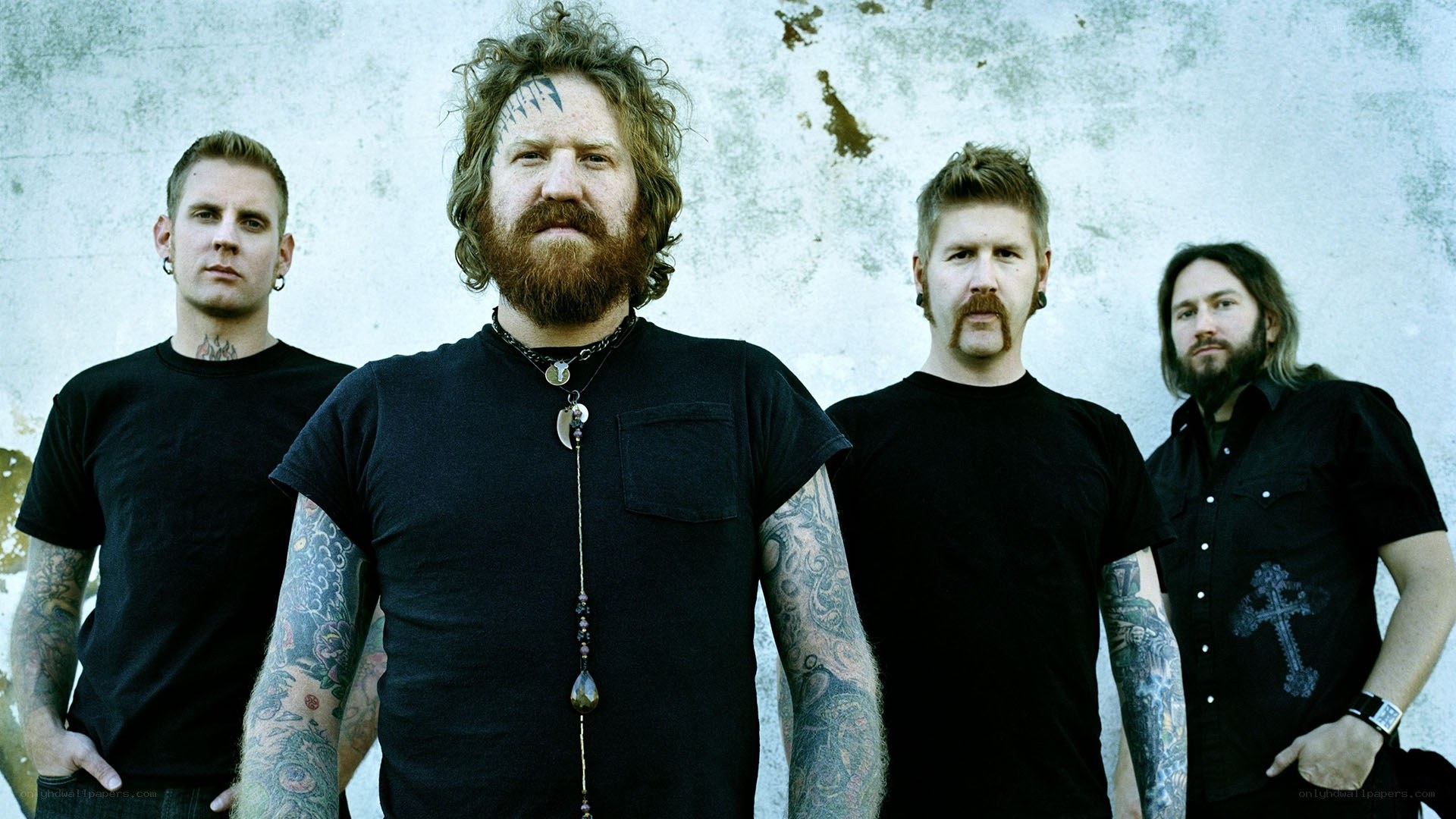 band with tattooed members