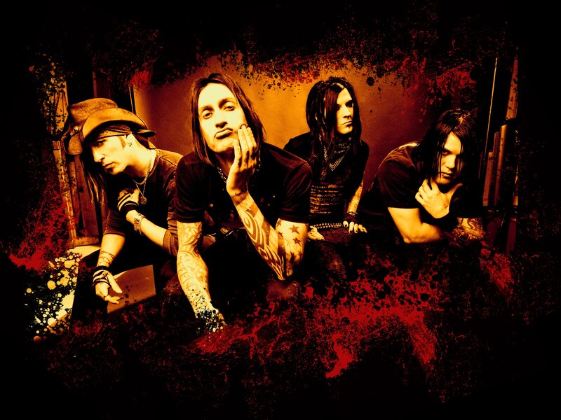band with tattoos and dark aesthetic