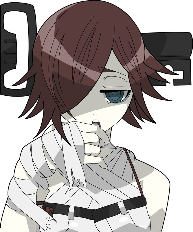 Bandaged Anime Character — White, Dramatic