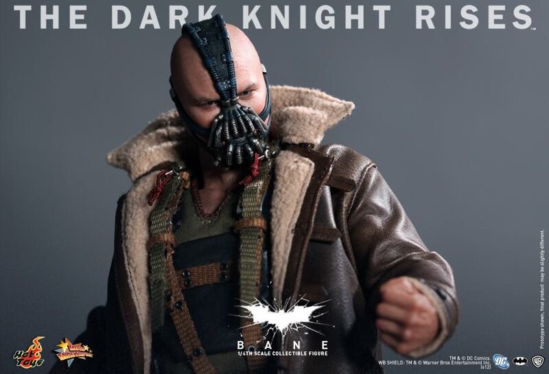 Bane Action Figure — Gray