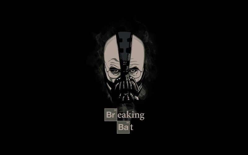 Bane Character Face — Black