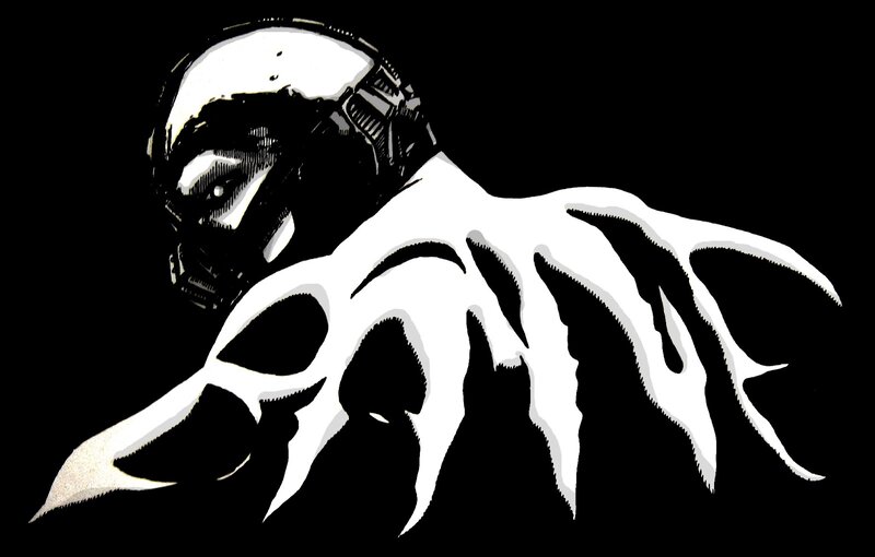 Bane Character in Mask
