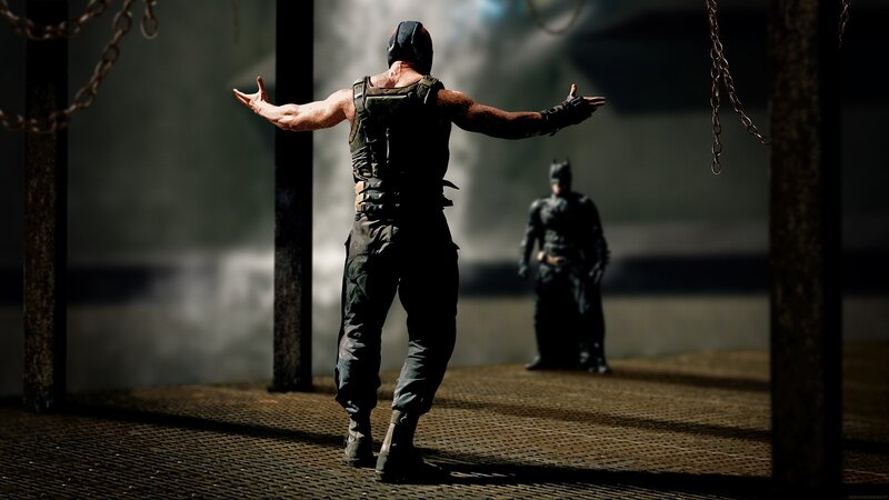 Bane Facing Batman