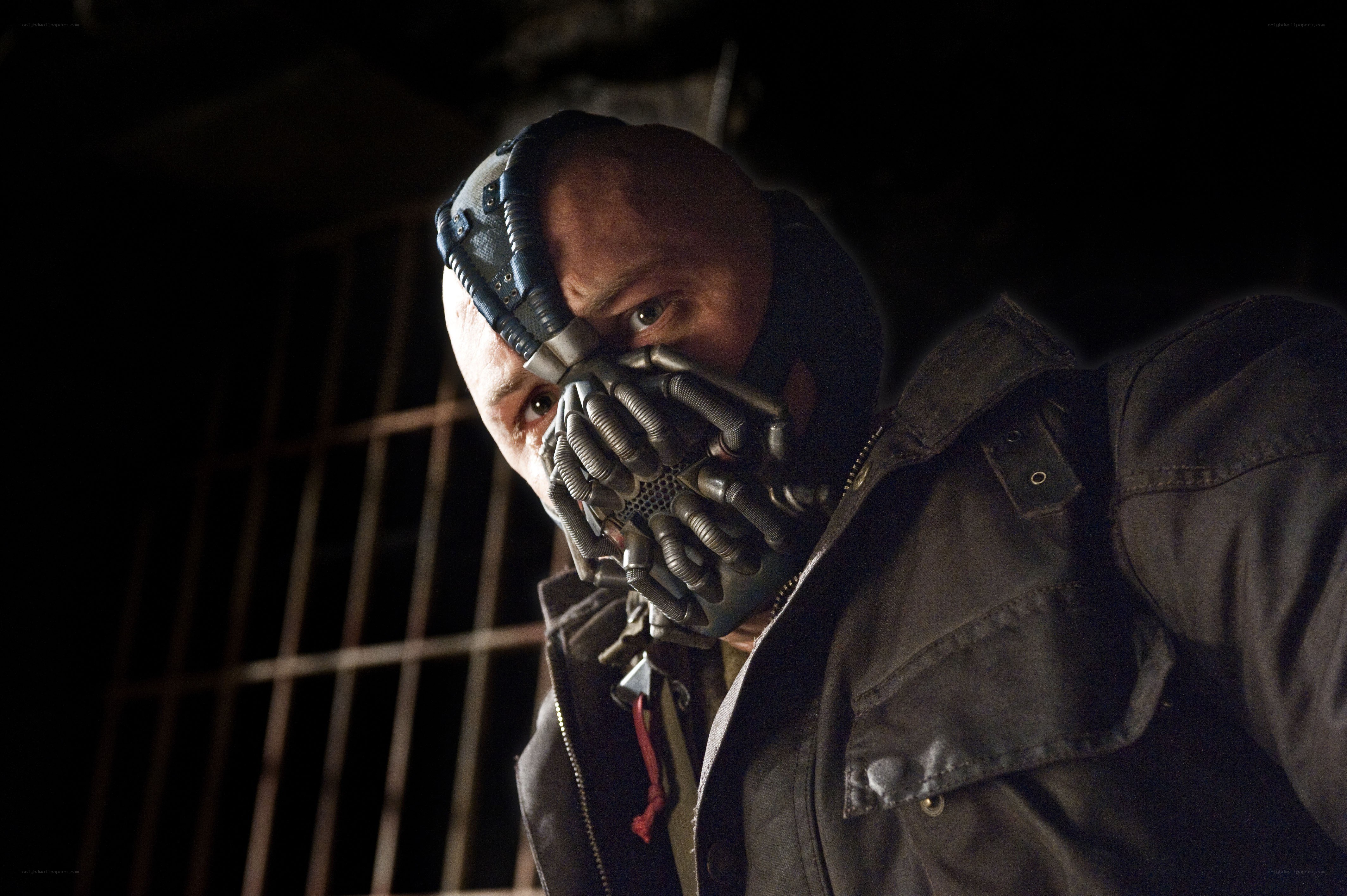 Bane in a dark cell