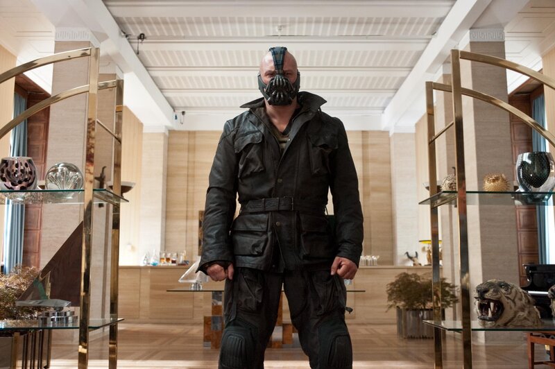 Bane in a luxury room