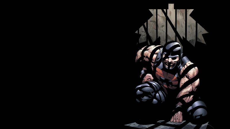 Bane in a prison cell
