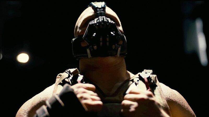 Bane in dark setting