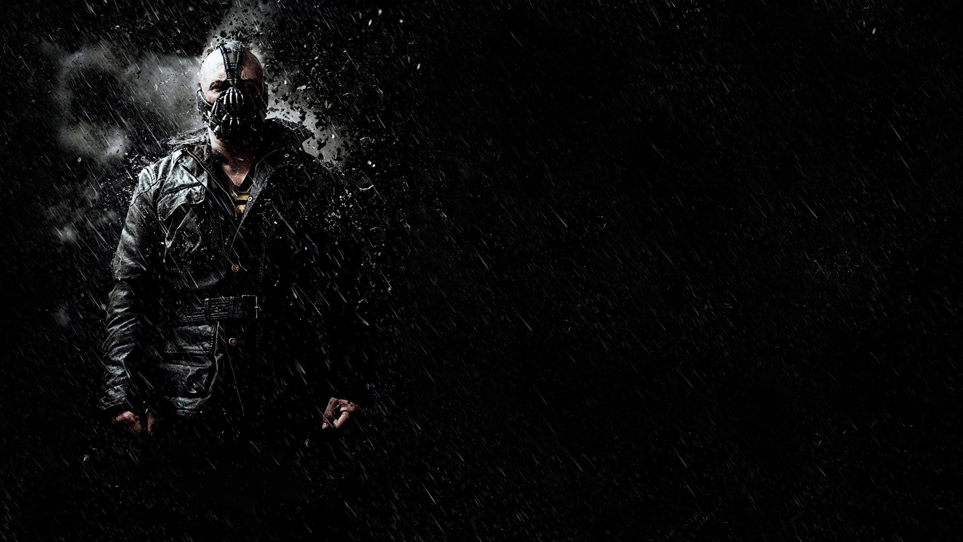 Bane in the rain