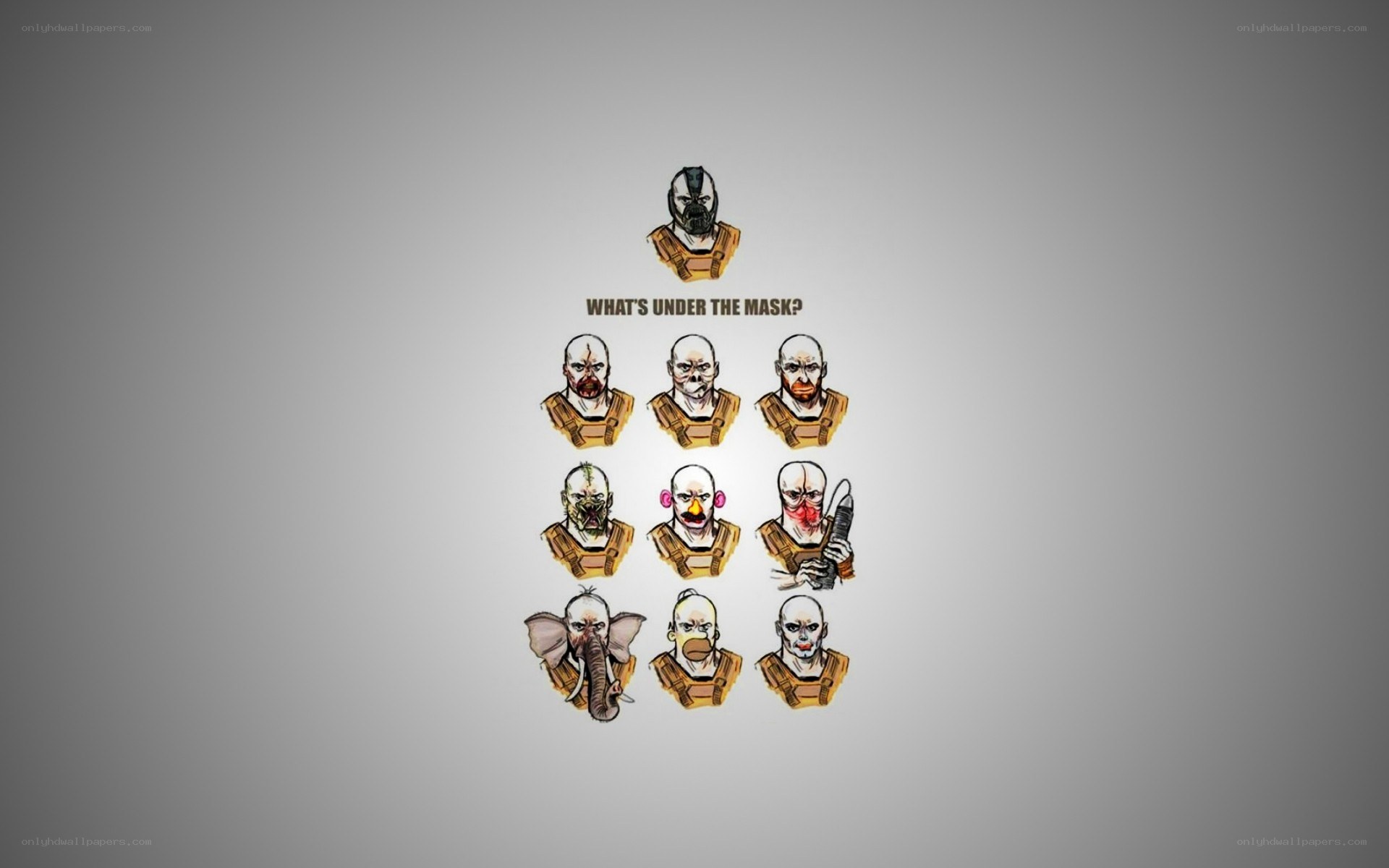Bane mask concept art