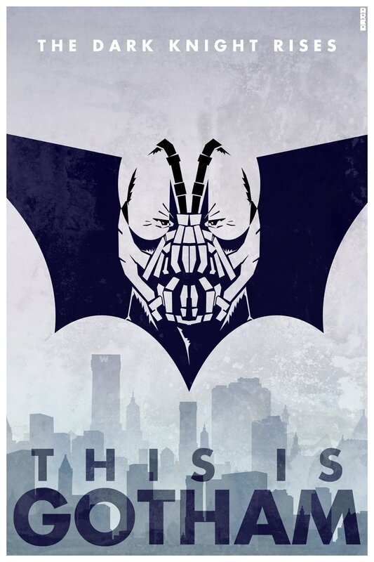 Bane Mask in Batman Symbol