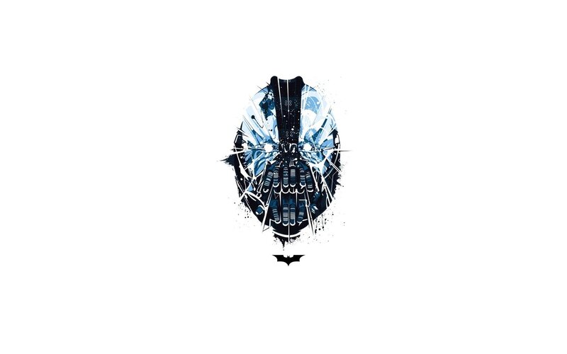 Bane's Mask with Bat Symbol