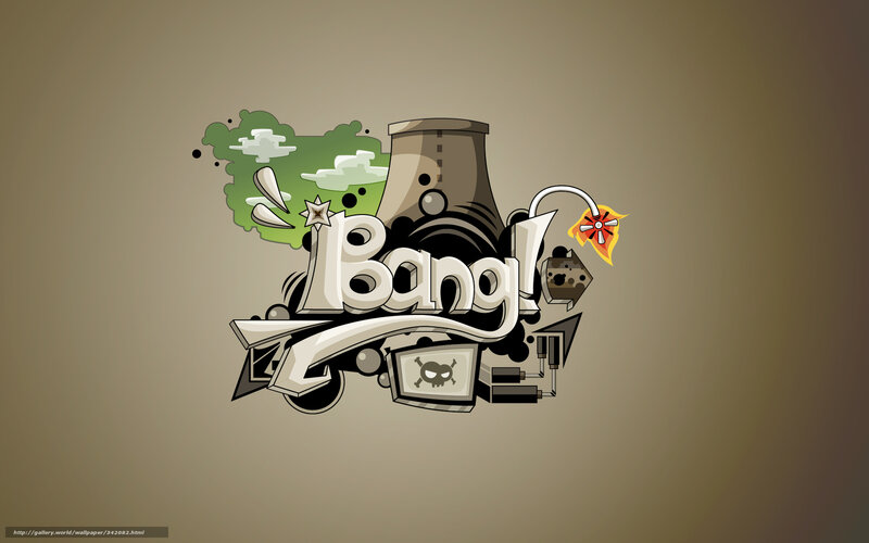 Bang! explosion art
