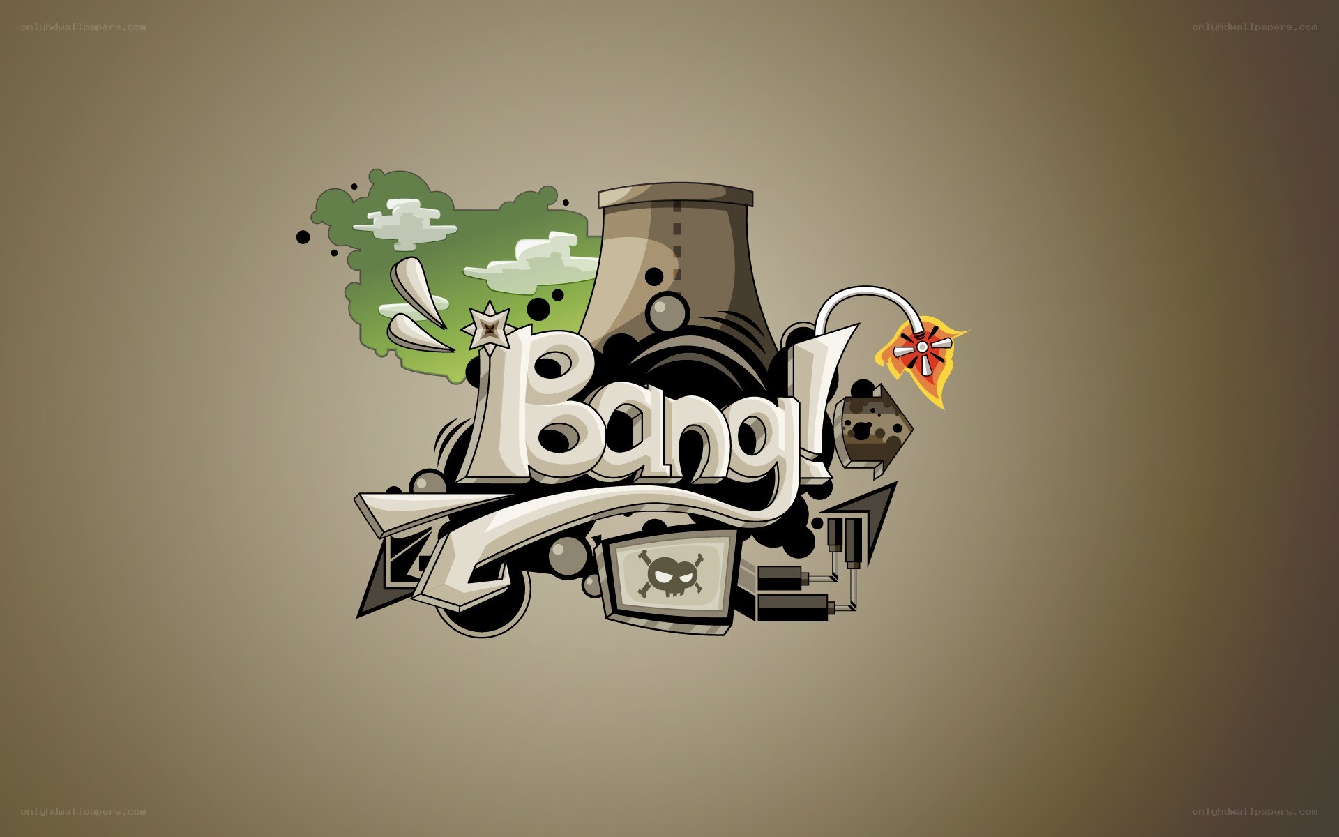 Bang! game logo art