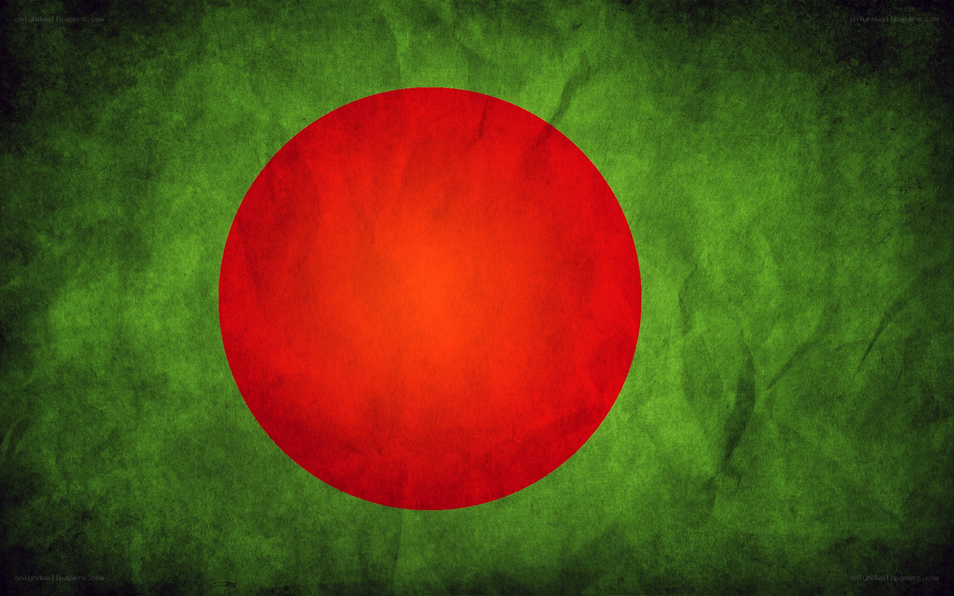 Bangladesh flag with textured background