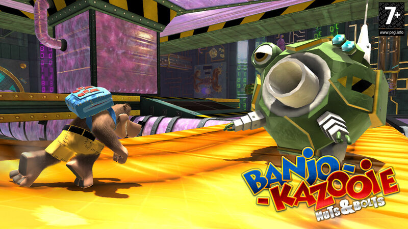 Banjo-Kazooie: Nuts & Bolts gameplay