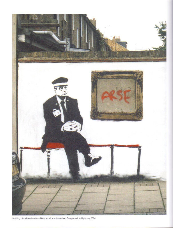 Banksy mural in Highbury