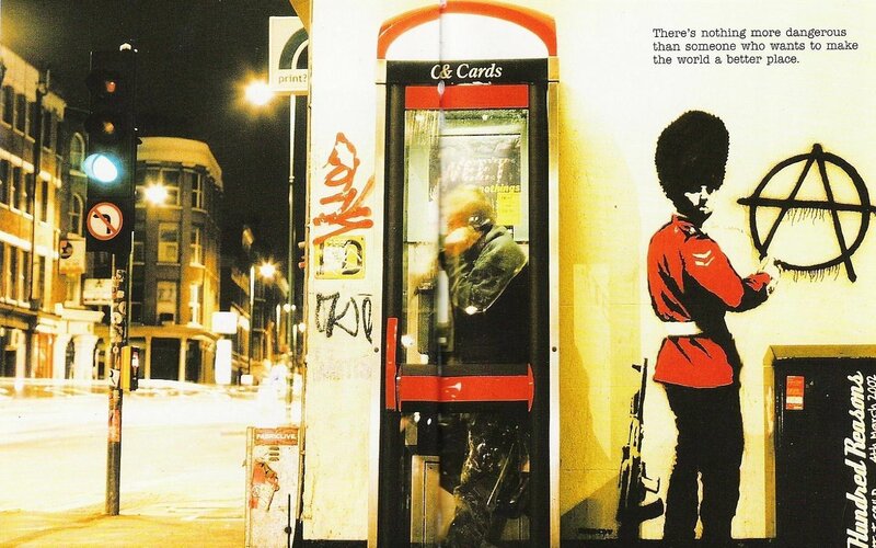 Banksy Mural on Wall