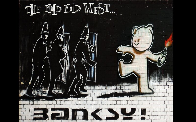 Banksy's The Mild Mild West