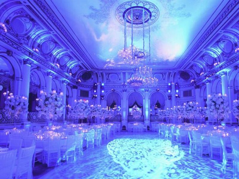 Banquet Hall with Tables