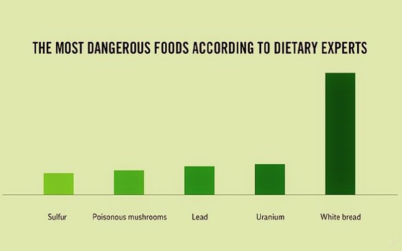 Bar Chart of Dangerous Foods