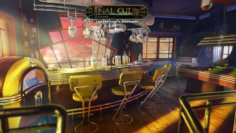 Bar Interior with Pool Table