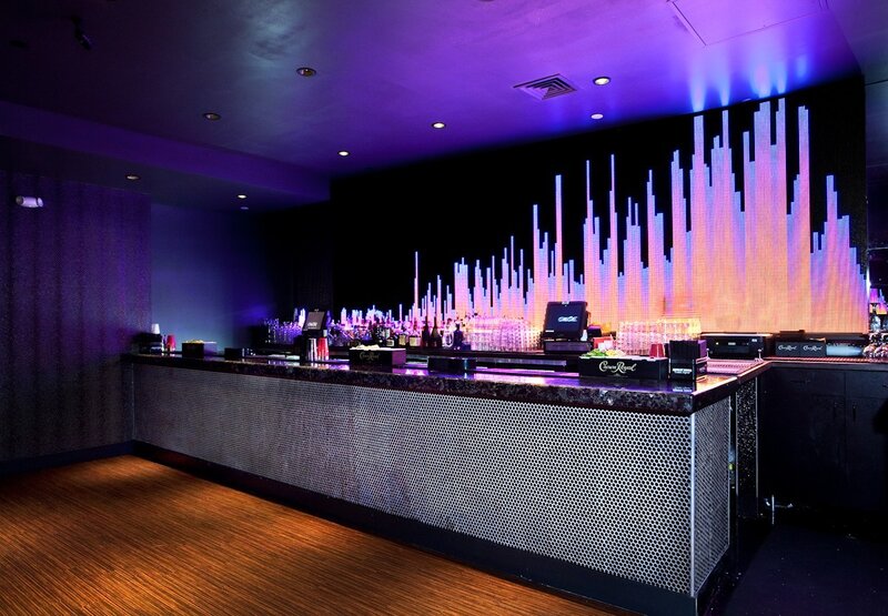 Bar with Digital Display
