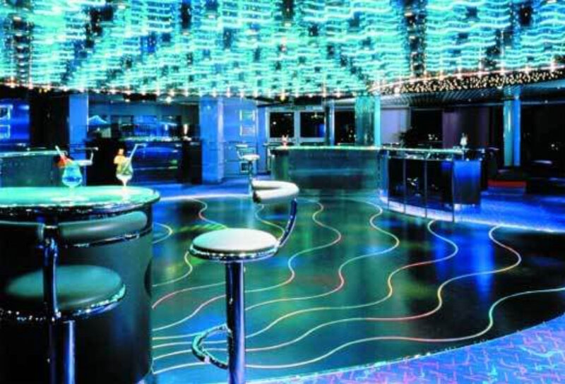 Bar with Neon Lights