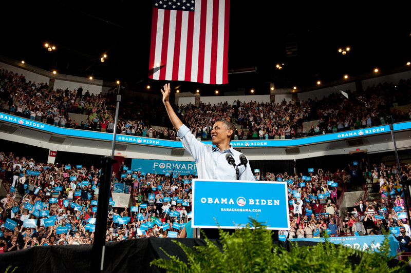Barack Obama at Rally
