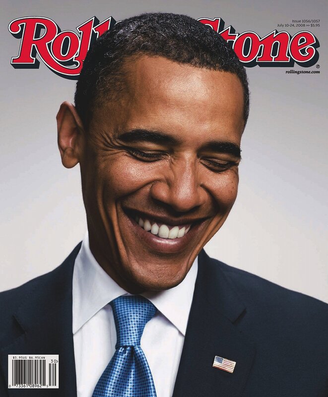 Barack Obama on Rolling Stone cover