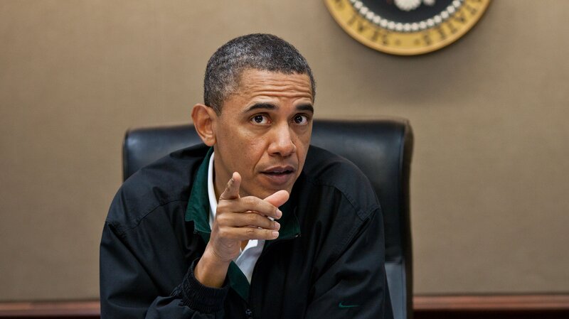 Barack Obama Sitting