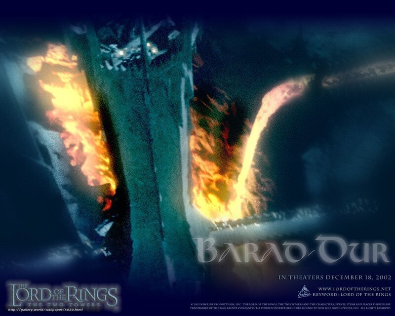 Barad-dûr from Lord of the Rings