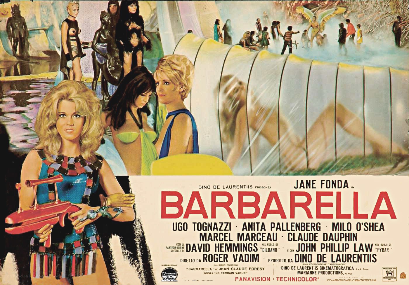 Barbarella movie poster