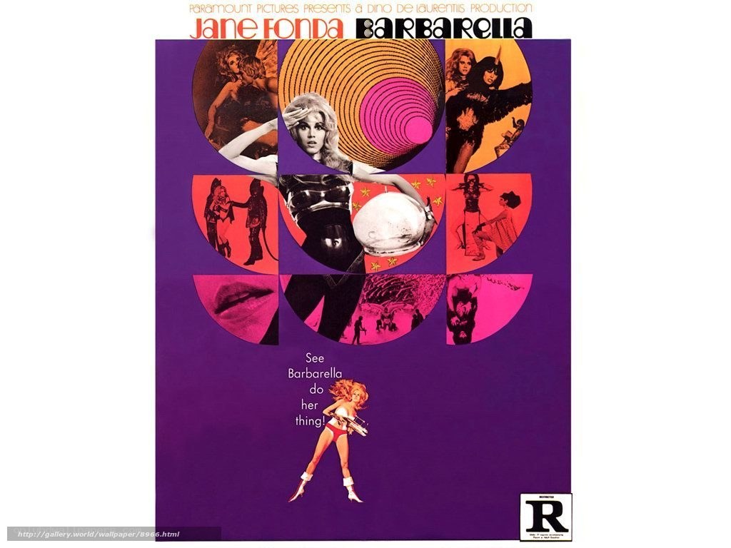 Barbarella movie poster