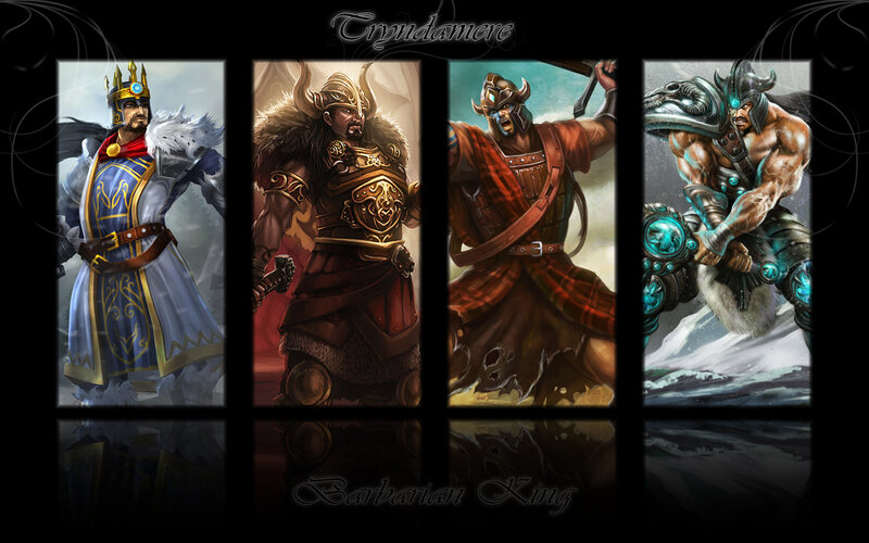 Barbarian King characters