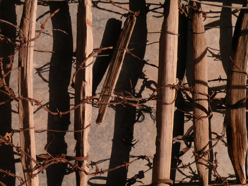 Barbed Wire Fence