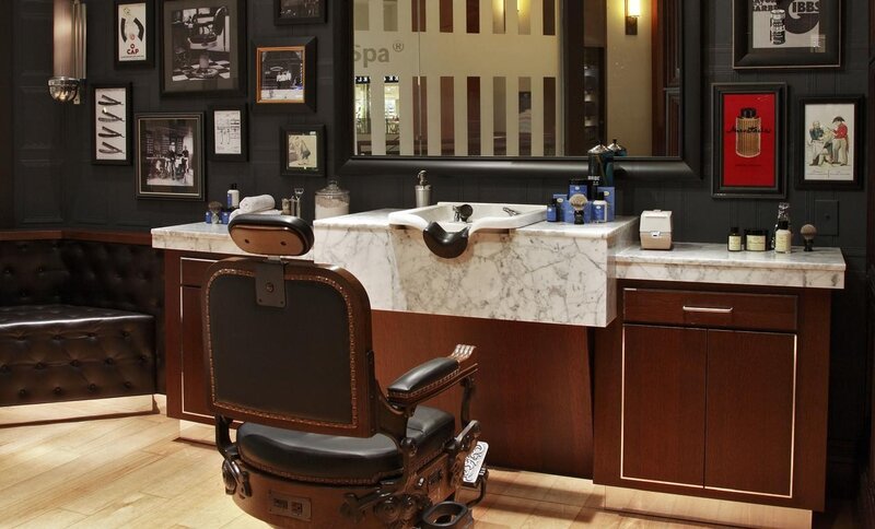 Barber Chair and Sink